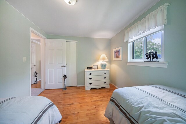 489 Old Creek Ct, Saline, MI 48176 - bedroom with light wood finished floors and baseboards