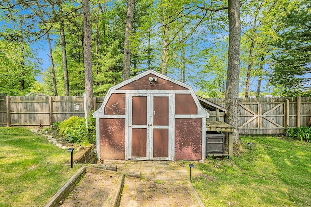 1142 Wolf Lake Dr, Baldwin, MI 49304 - view of shed