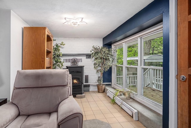 4468 Teal Ln, Newaygo, MI 49337 - sunroom / solarium featuring a baseboard heating unit