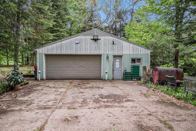 4468 Teal Ln, Newaygo, MI 49337 - view of detached garage