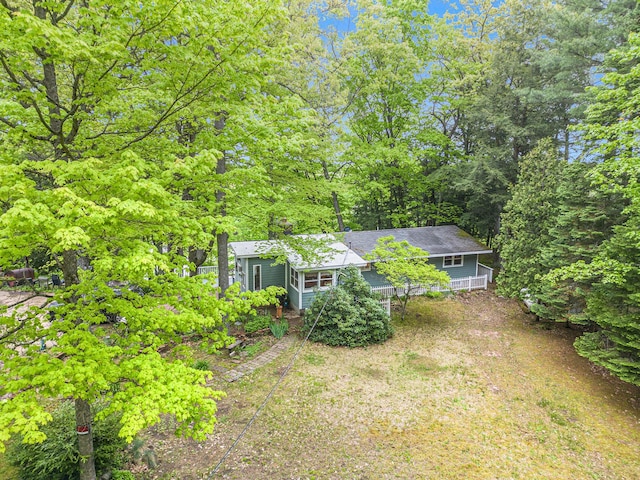 4468 Teal Ln, Newaygo, MI 49337 - view of yard with dirt driveway
