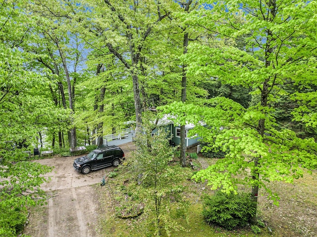 4468 Teal Ln, Newaygo, MI 49337 - view of front facade featuring driveway