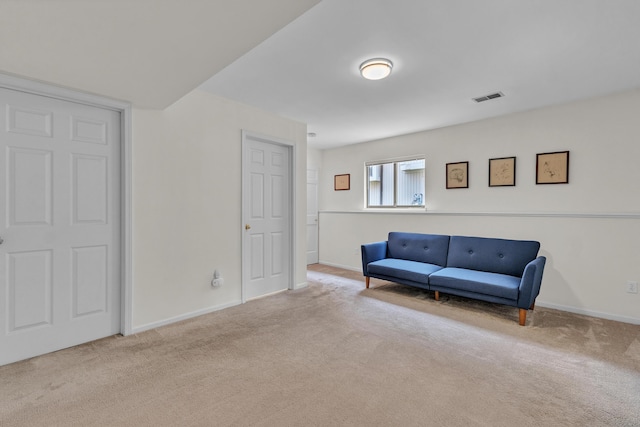 2539 Country Village Ct, Ann Arbor, MI 48103 - living area with carpet floors and baseboards