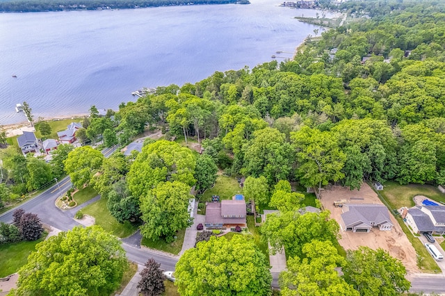 4744 Sandy Ln, Whitehall, MI 49461 - bird's eye view of a nearby body of water