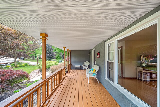 4744 Sandy Ln, Whitehall, MI 49461 - view of porch