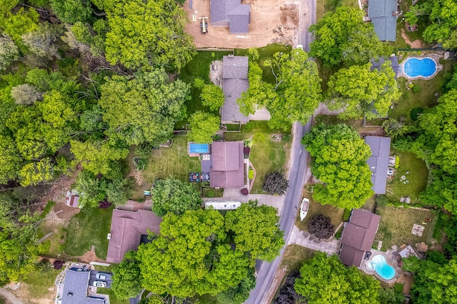 4744 Sandy Ln, Whitehall, MI 49461 - aerial view of a pool