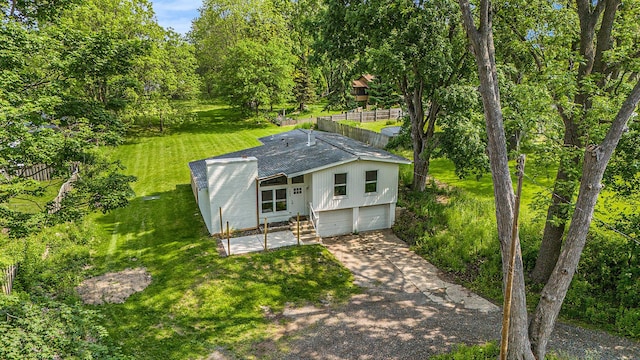 1335 Knapp St NE, Grand Rapids, MI 49505 - view of outbuilding with a garage and driveway