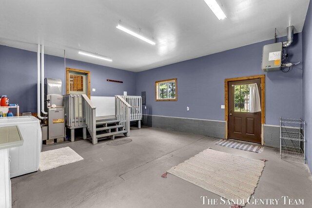 7120 Quarterline Rd, Spring Lake, MI 49456 - garage with independent washer and dryer