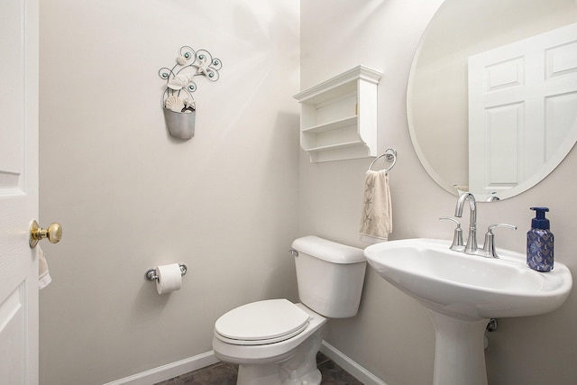 5448 Waterfield Ct, Ann Arbor, MI 48108 - bathroom featuring toilet and baseboards