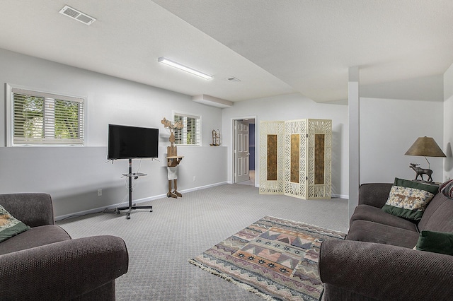 5448 Waterfield Ct, Ann Arbor, MI 48108 - living area featuring carpet and baseboards