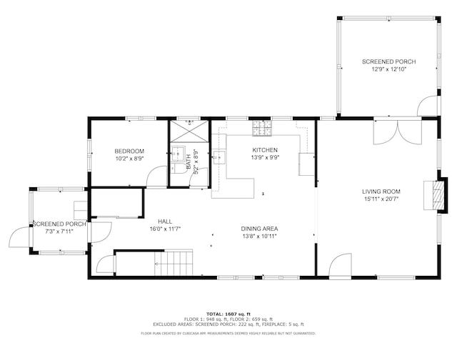 16434 S Basswood Rd, Three Oaks, MI 49128 - home floor plan