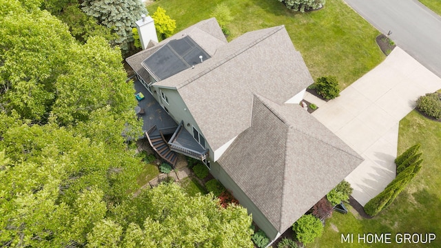 2103 Woodlark Dr, Holland, MI 49424 - view from above of property
