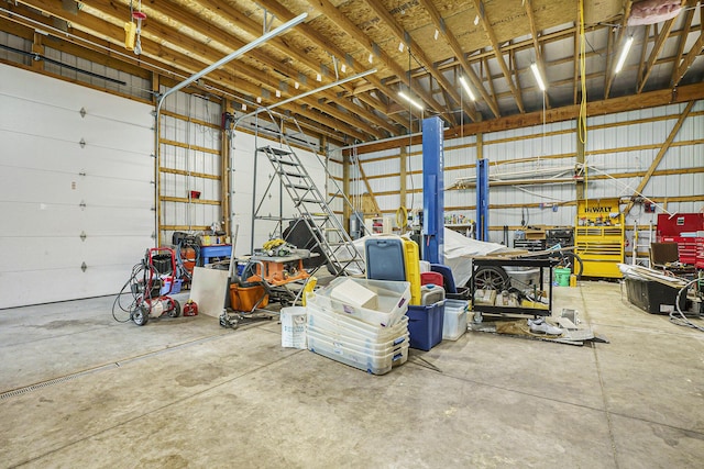 18422 Merriman Rd, Romulus, MI 48174 - view of garage