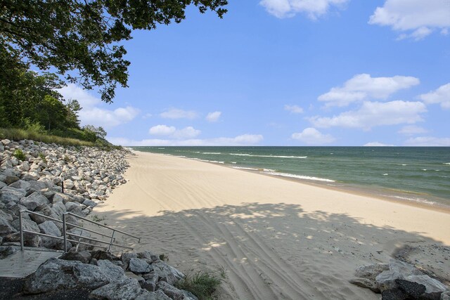 7251 Beverly Dr, South Haven, MI 49090 - water view with nearby beach