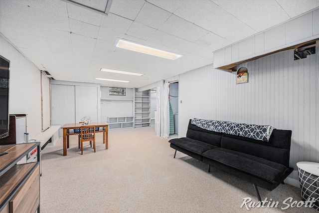 310 Brookgate Ct NW, Comstock Park, MI 49321 - living area with carpet floors