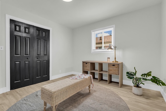 20504 Cherrylawn St, Detroit, MI 48221 - sitting room featuring light wood finished floors and baseboards