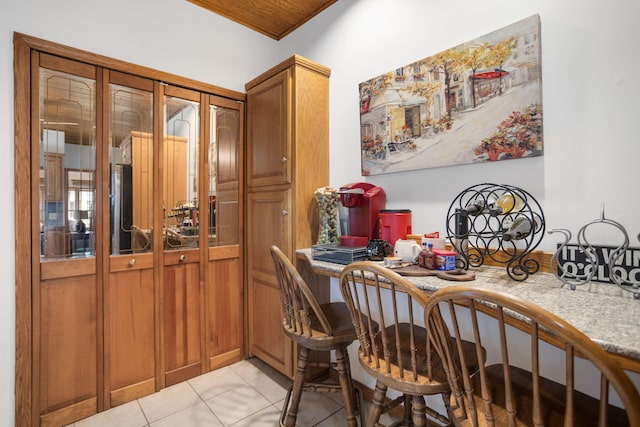 43 W Cherry Ave, Zeeland, MI 49464 - dining space featuring light tile patterned floors