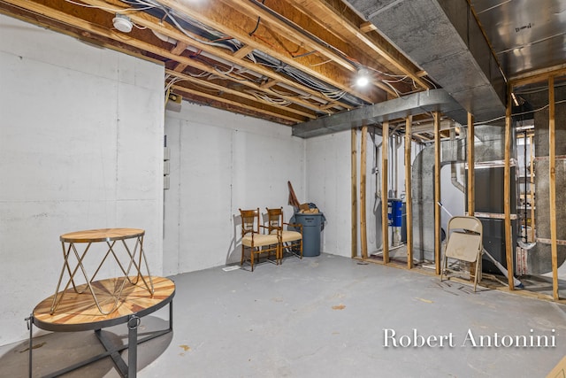 6374 Blakely Dr NE, Rockford, MI 49341 - unfinished basement featuring heating unit