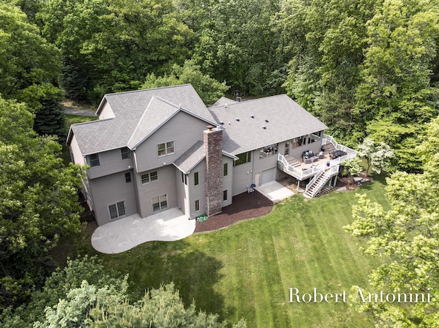 6374 Blakely Dr NE, Rockford, MI 49341 - view from above of property featuring a forest
