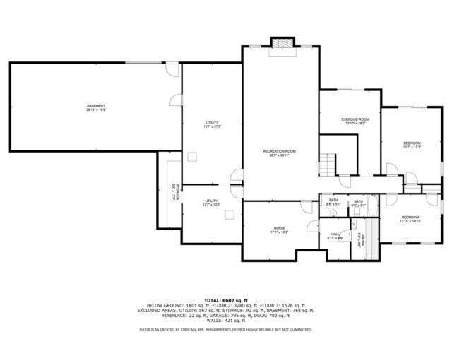 6374 Blakely Dr NE, Rockford, MI 49341 - floor plan / room layout