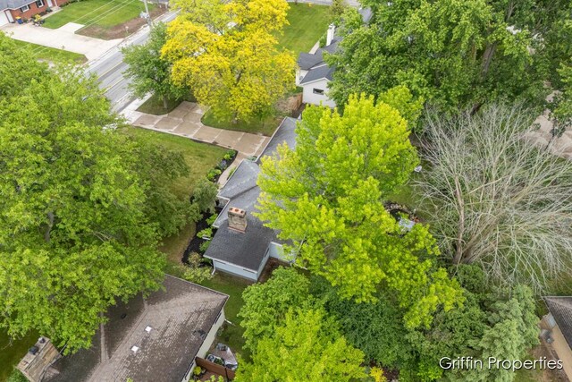 3020 Cascade Rd SE, Grand Rapids, MI 49506 - drone / aerial view of a tree filled landscape