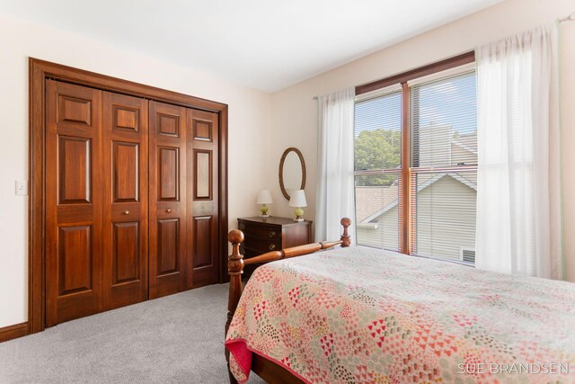 933 Meadow Ridge Dr, Holland, MI 49424 - bedroom featuring carpet flooring and a closet