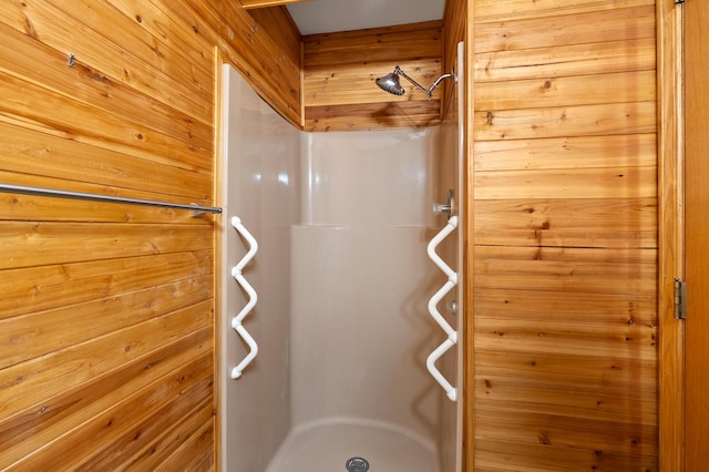 125 Wa Wee Nork Dr Unit 109-5-A, Battle Creek, MI 49015 - bathroom with a stall shower