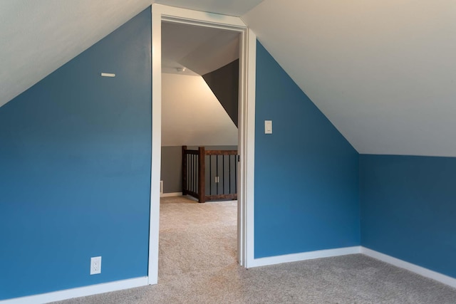67679 Union Rd, Union, MI 49130 - bonus room with carpet, lofted ceiling, and baseboards