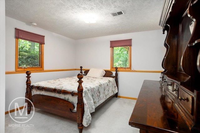 9057 Vergennes St SE, Ada, MI 49301 - carpeted bedroom featuring baseboards and a textured ceiling