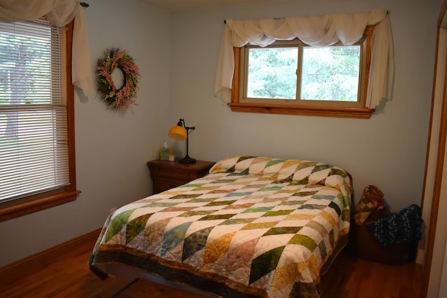 226 N 176th Ave, Walkerville, MI 49459 - bedroom with wood finished floors