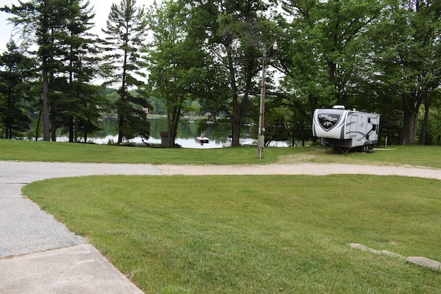 226 N 176th Ave, Walkerville, MI 49459 - view of community featuring a water view and a yard