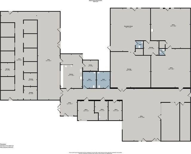 306 W Russell St, Hubbardston, MI 48845 - room layout