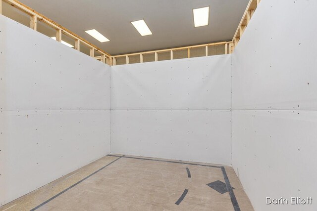306 W Russell St, Hubbardston, MI 48845 - view of below grade area