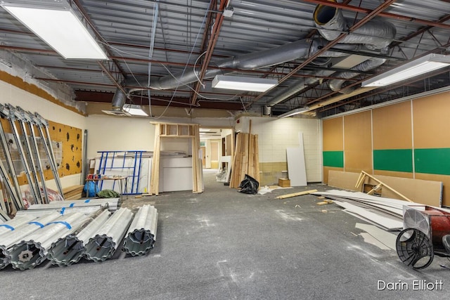 306 W Russell St, Hubbardston, MI 48845 - view of misc room