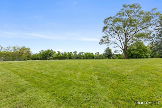 306 W Russell St, Hubbardston, MI 48845 - view of grassy yard
