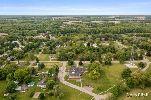 306 W Russell St, Hubbardston, MI 48845 - bird's eye view