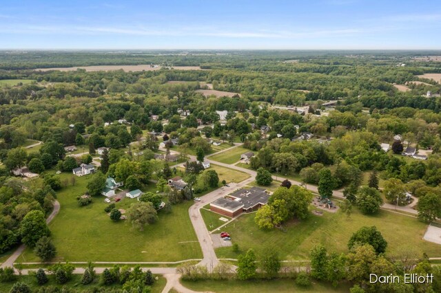 306 W Russell St, Hubbardston, MI 48845 - drone / aerial view of a forest