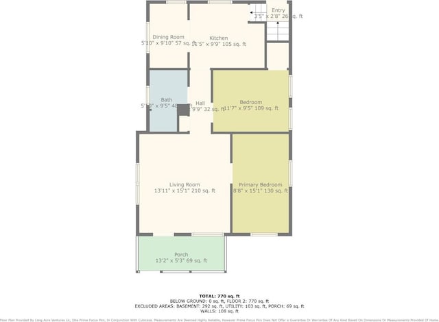 820 Hackett St, Ionia, MI 48846 - room layout