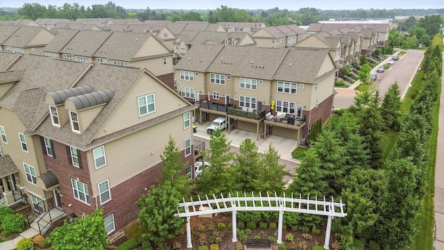2605 Helmsdale Cir, Rochester, MI 48307 - aerial perspective of suburban area