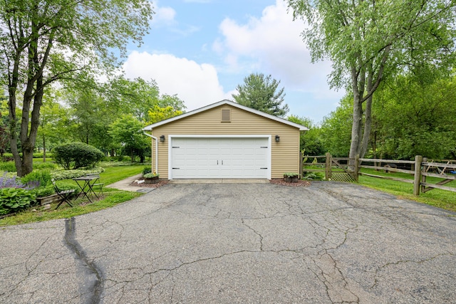 9177 Horseshoe Bnd, Dexter, MI 48130 - view of detached garage
