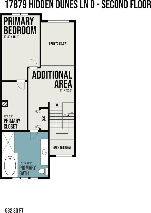 17879 Hidden Dunes Ln Unit D, Spring Lake, MI 49456 - home floor plan