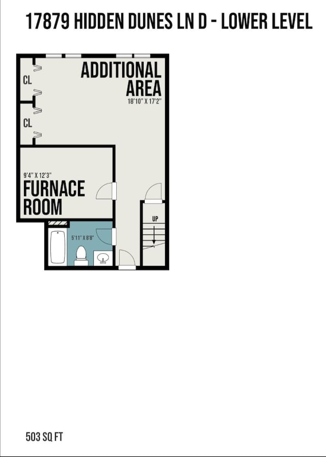 17879 Hidden Dunes Ln Unit D, Spring Lake, MI 49456 - floor plan / room layout