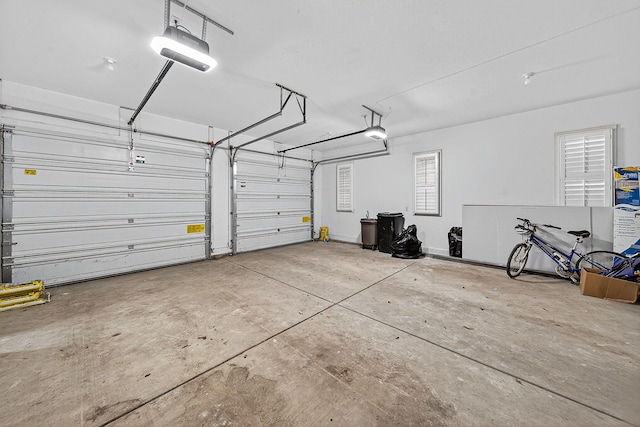 60757 Beechwood Ln, Cassopolis, MI 49031 - garage featuring a garage door opener
