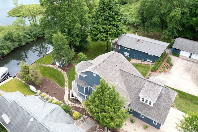 60757 Beechwood Ln, Cassopolis, MI 49031 - aerial view of property and surrounding area featuring a nearby body of water