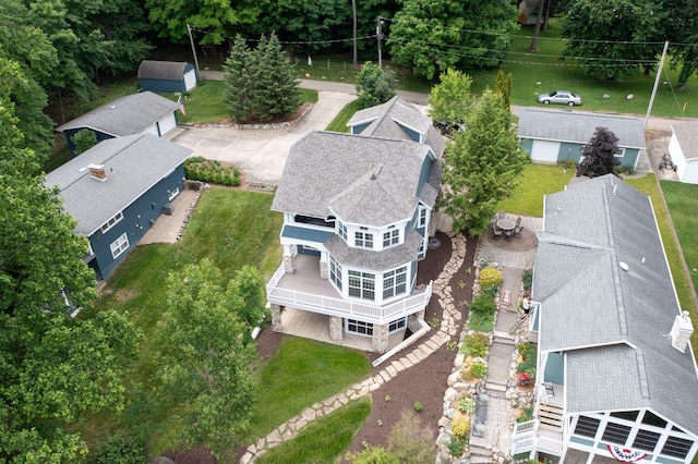 60757 Beechwood Ln, Cassopolis, MI 49031 - view from above of property