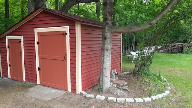 8424 3rd St, Onekama, MI 49675 - view of shed