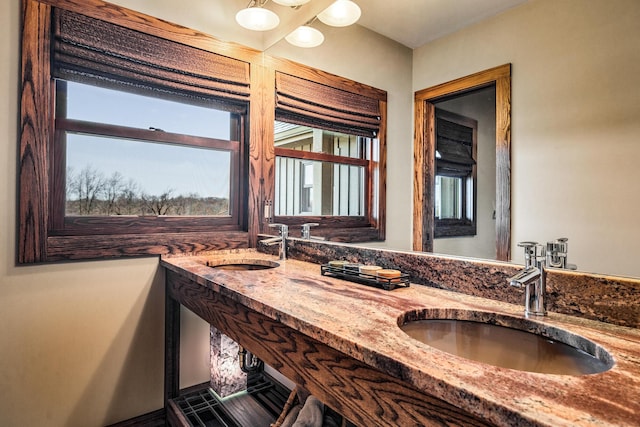 10258 Burgoyne Rd, Berrien Springs, MI 49103 - bathroom featuring double vanity