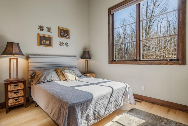10258 Burgoyne Rd, Berrien Springs, MI 49103 - bedroom featuring wood finished floors and baseboards