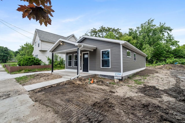 307 N Perrine St, Jackson, MI 49201 - view of front of property with covered porch