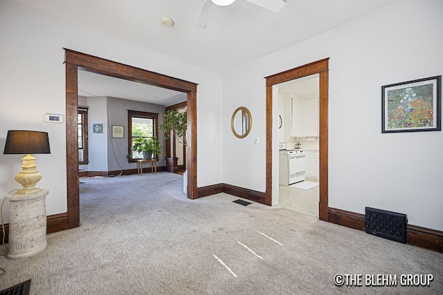 200 Richards Ave NW, Grand Rapids, MI 49504 - carpeted spare room featuring ceiling fan and a smoke detector